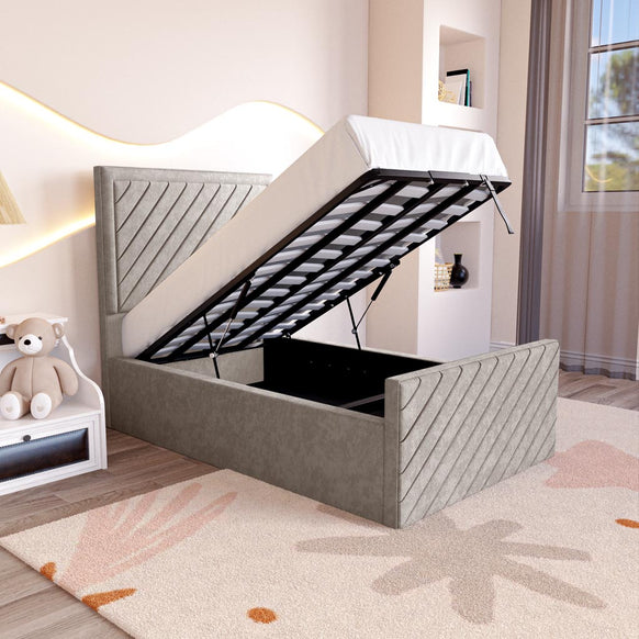 Oxford Kids Upholstered Ottoman Bed
