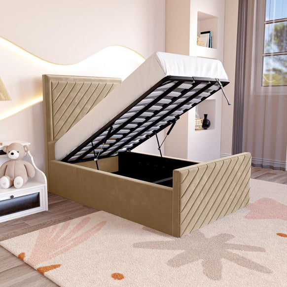 Oxford Kids Upholstered Ottoman Bed