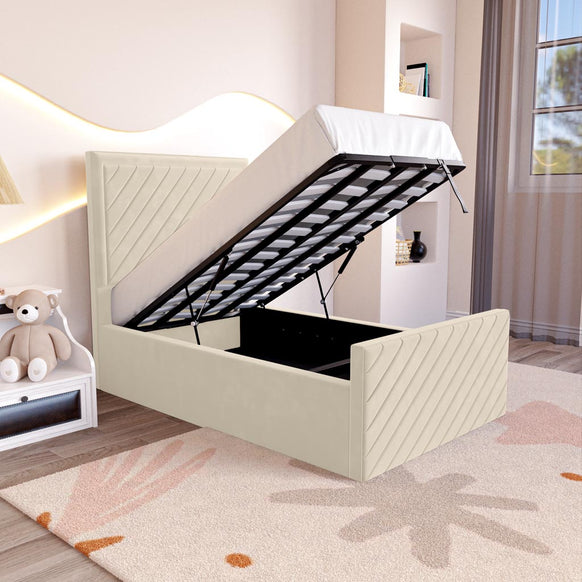 Oxford Kids Upholstered Ottoman Bed
