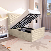 Oxford Kids Upholstered Ottoman Bed