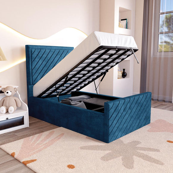 Oxford Kids Upholstered Ottoman Bed