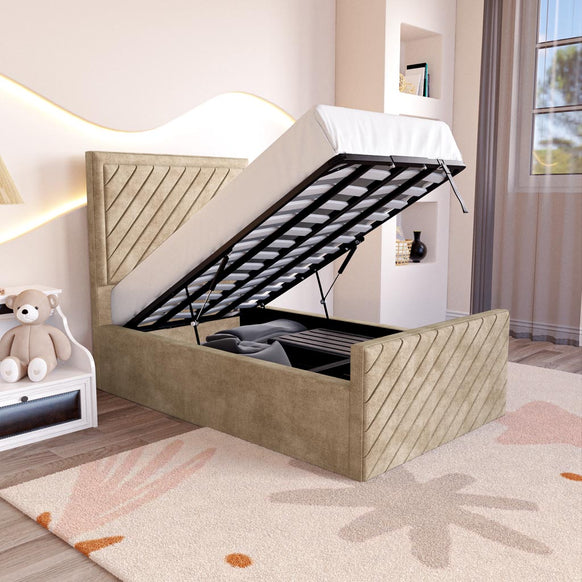 Oxford Kids Upholstered Ottoman Bed