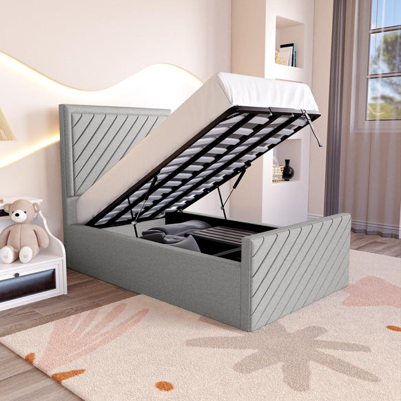 Oxford Kids Upholstered Ottoman Bed