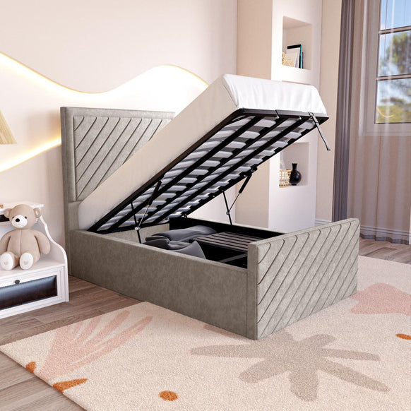 Oxford Kids Upholstered Ottoman Bed