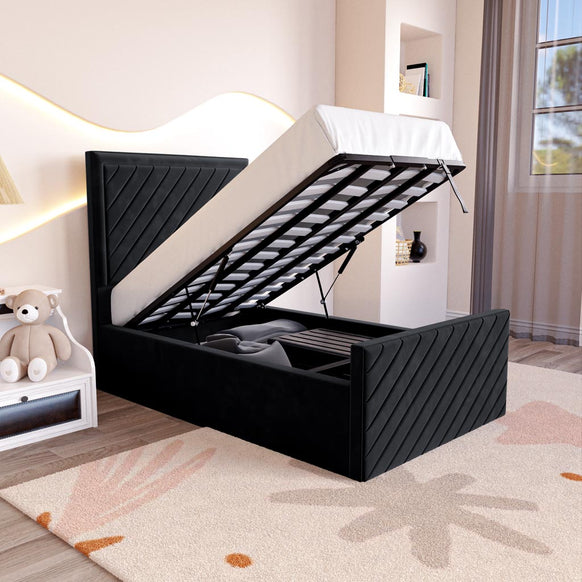 Oxford Kids Upholstered Ottoman Bed