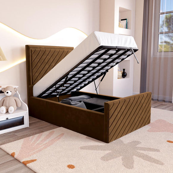Oxford Kids Upholstered Ottoman Bed