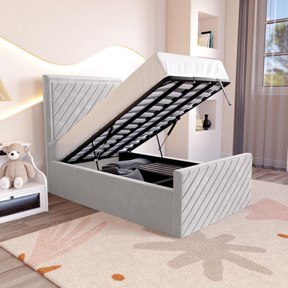 Oxford Kids Upholstered Ottoman Bed
