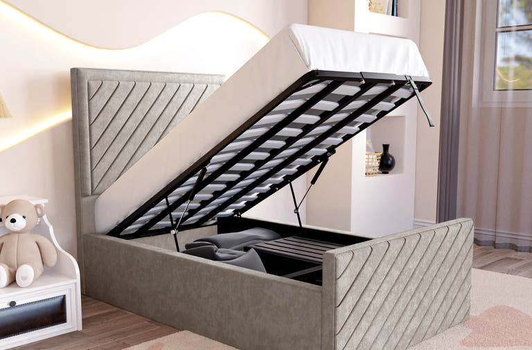 Hidden Storage For Tidy Bedrooms