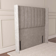 Prague Wingback Floor Standing Headboard