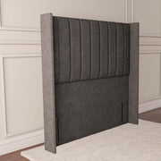 Prague Wingback Floor Standing Headboard