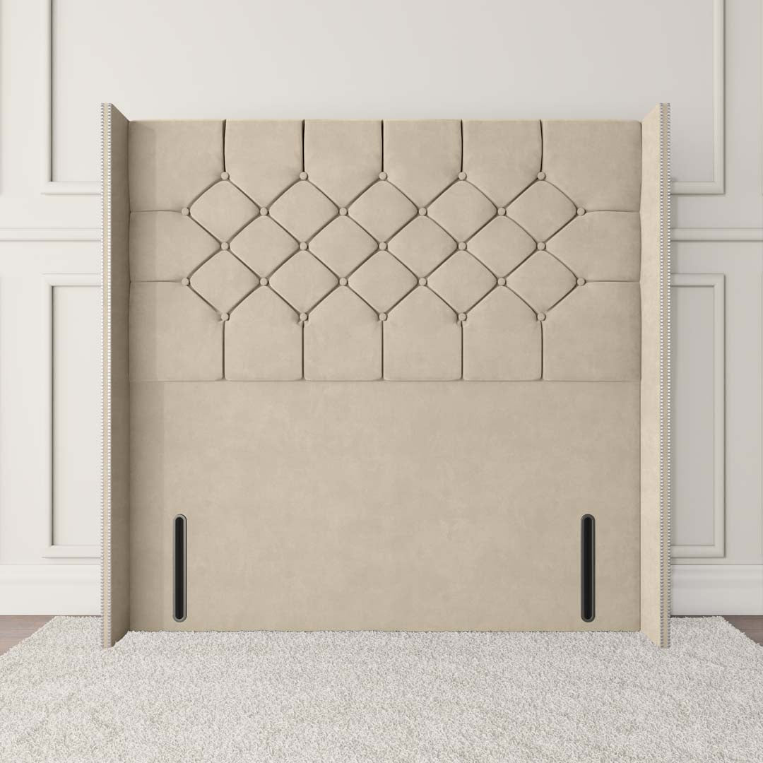 Paris Wingback Floor Standing Headboard