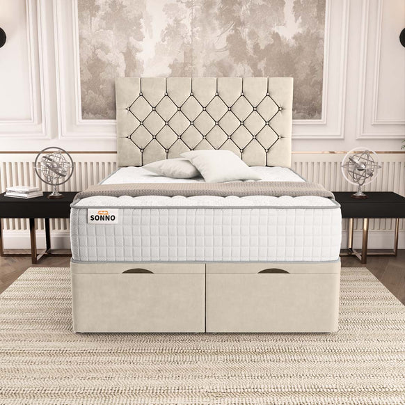 Seville Chesterfield Ottoman Divan Bed