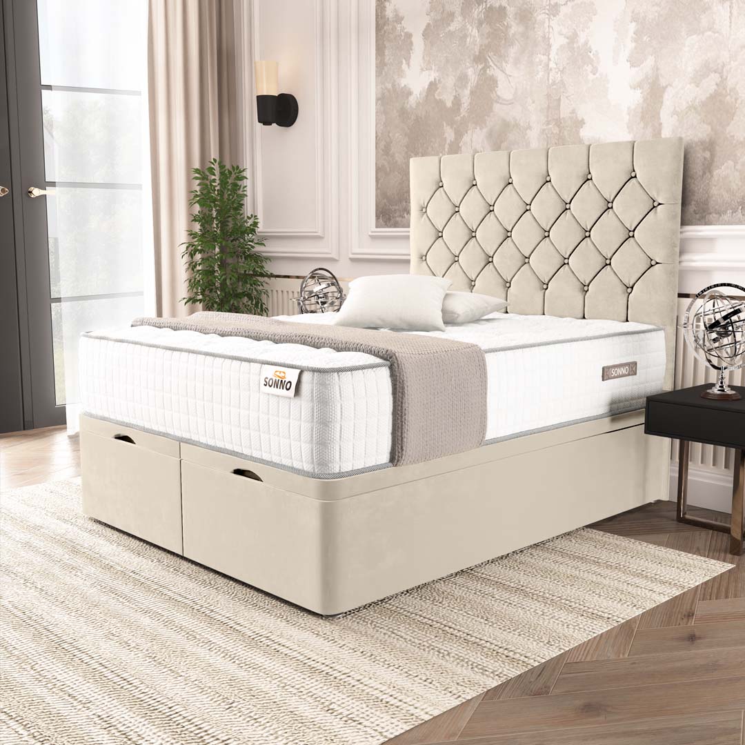 Seville Chesterfield Ottoman Divan Bed