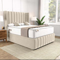 Cidra Wingback Ottoman Divan Bed