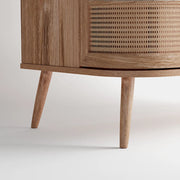 Portobello 4 Drawers Chest - Natural