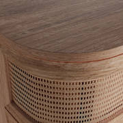 Portobello 4 Drawers Chest - Natural