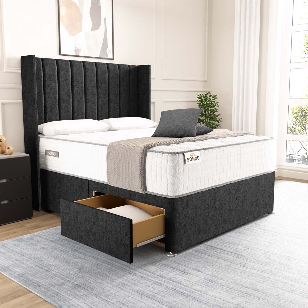 Prague Wingback Divan Bed
