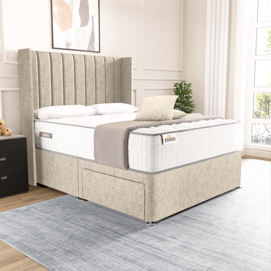 Prague Wingback Divan Bed
