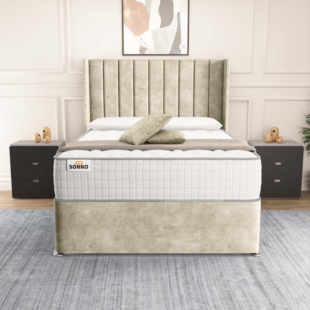 Prague Wingback Divan Bed