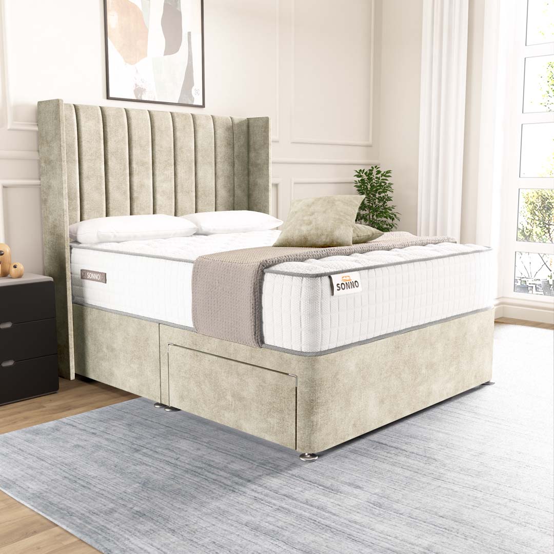 Prague Wingback Divan Bed
