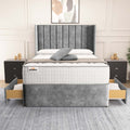 Prague Wingback Divan Bed