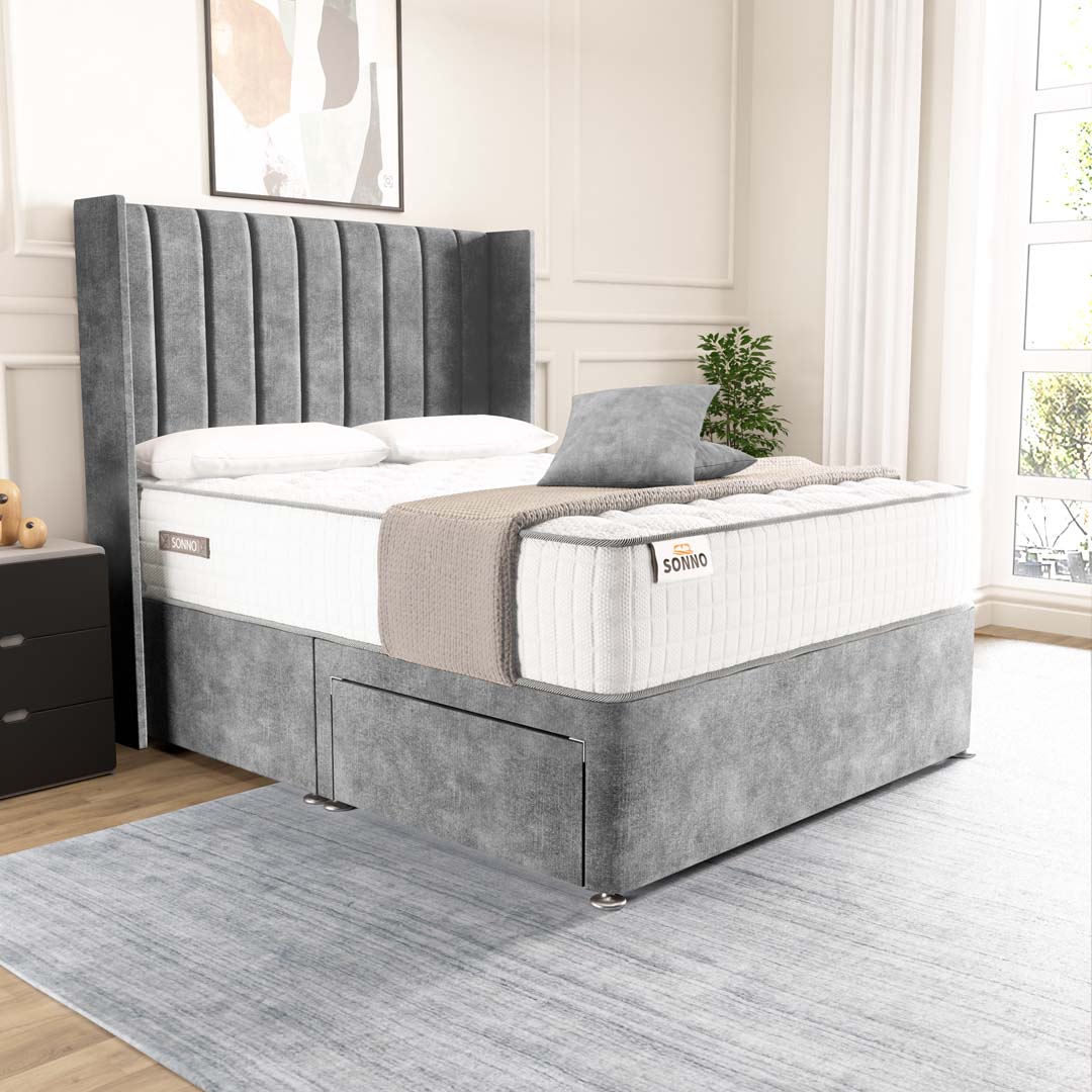 Prague Wingback Divan Bed