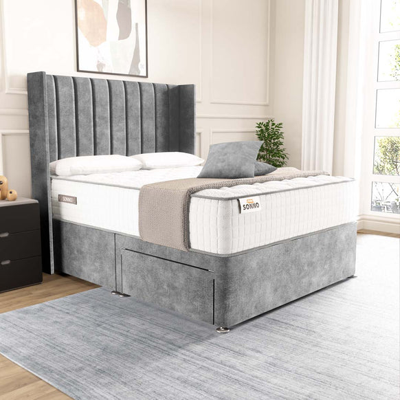 Prague Wingback Divan Bed
