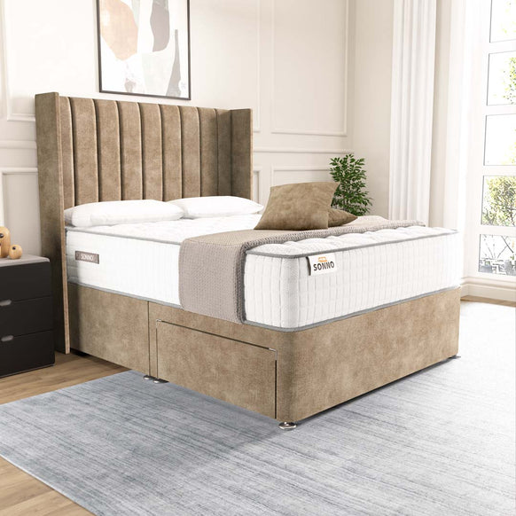 Prague Wingback Divan Bed