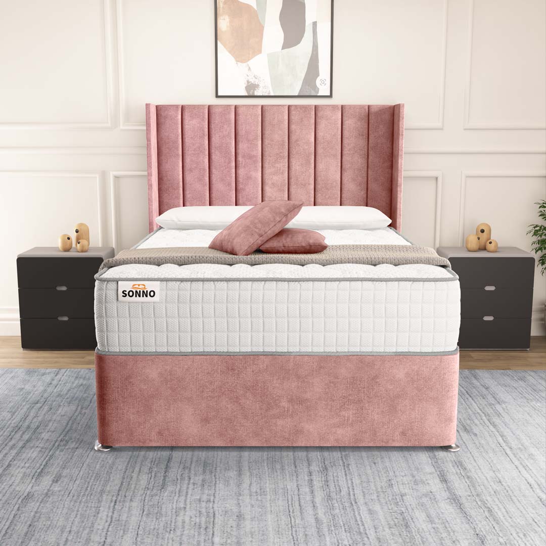 Prague Wingback Divan Bed