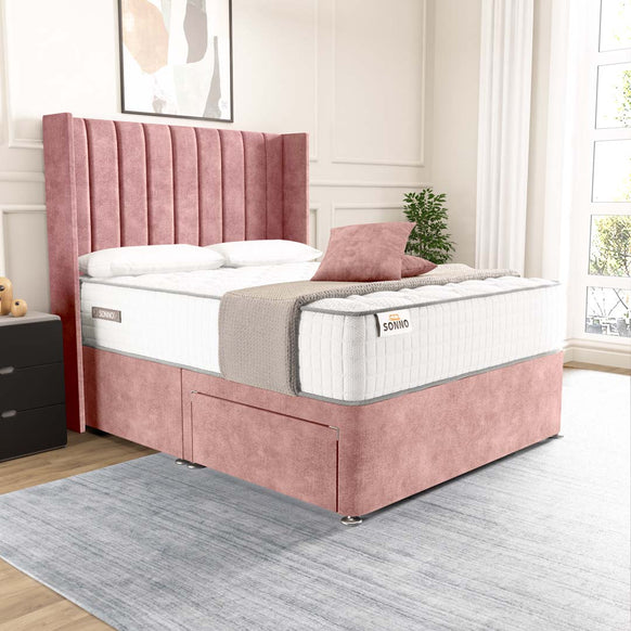 Prague Wingback Divan Bed