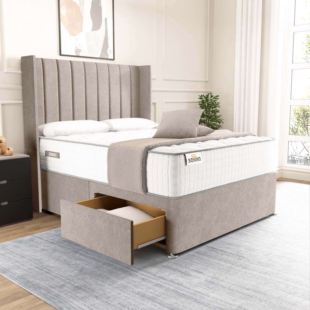 Prague Wingback Divan Bed
