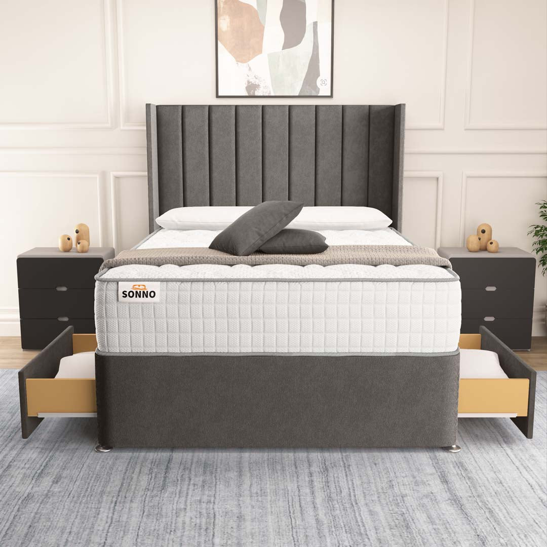 Prague Wingback Divan Bed