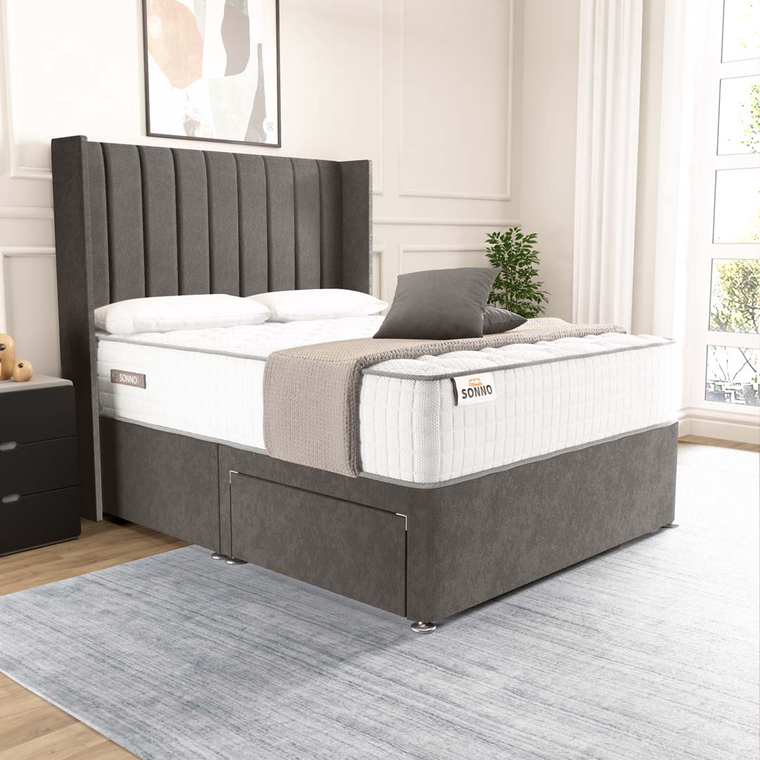 Prague Wingback Divan Bed