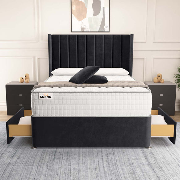 Prague Wingback Divan Bed