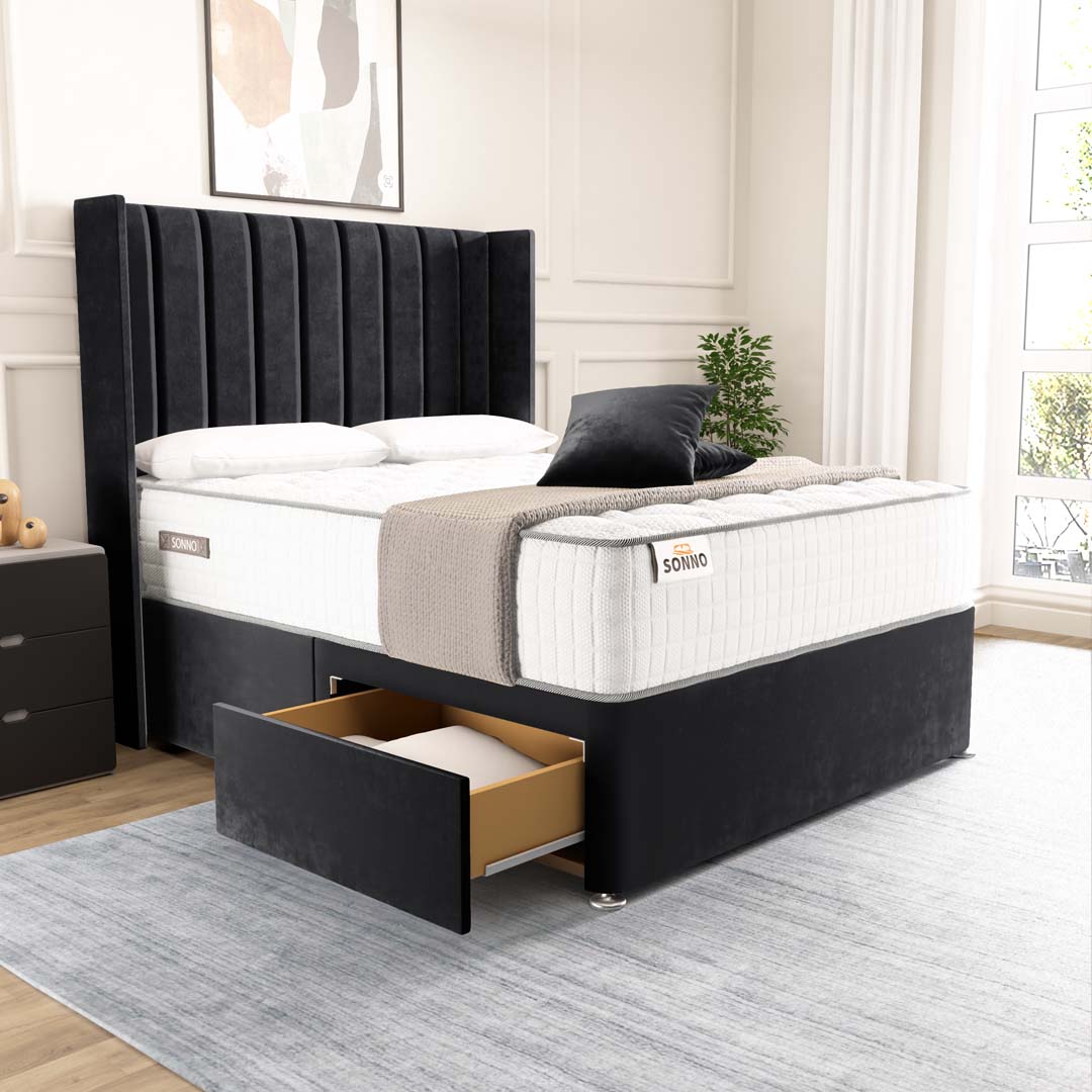 Prague Wingback Divan Bed