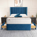 Prague Wingback Divan Bed