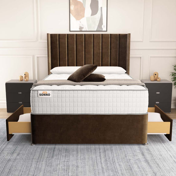 Prague Wingback Divan Bed