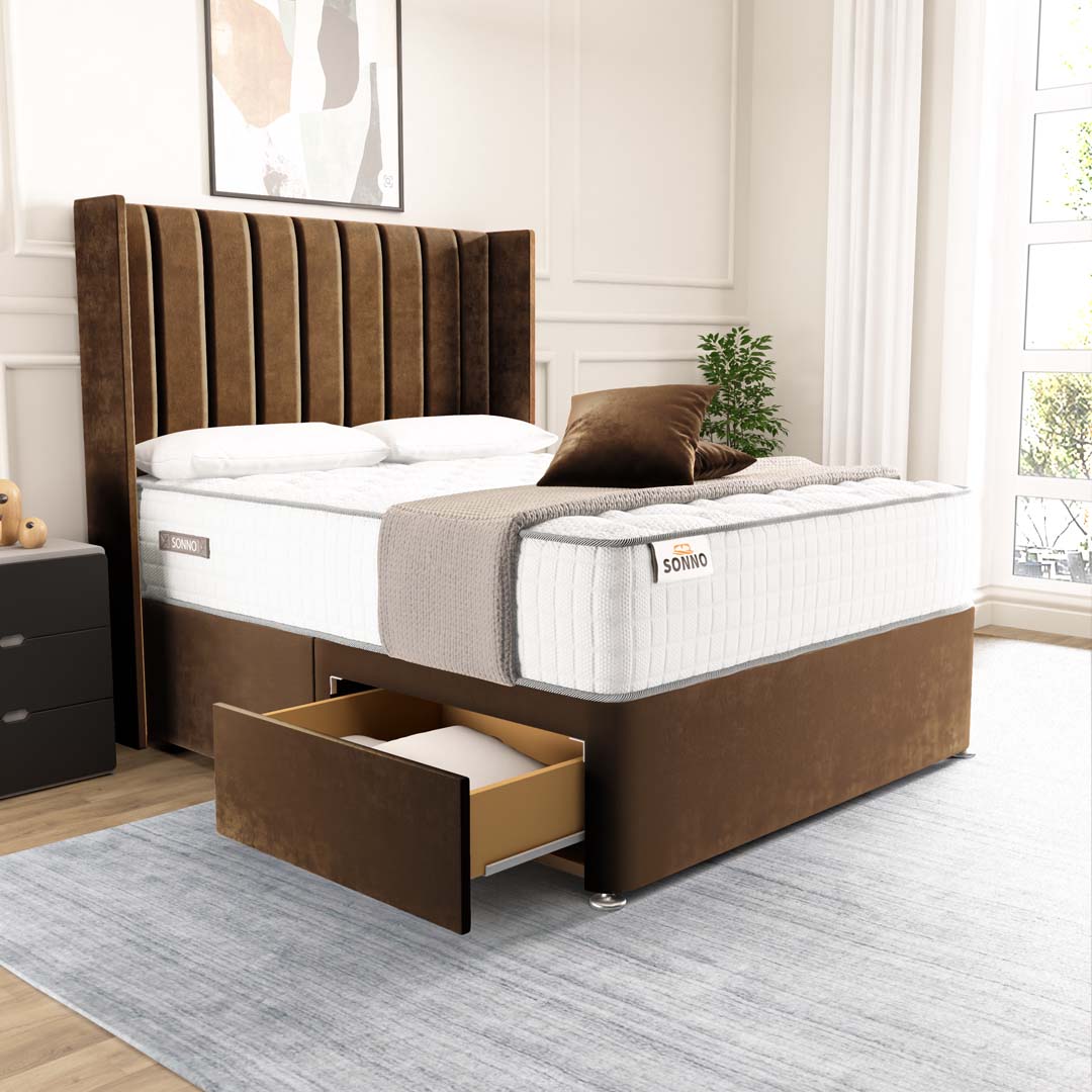 Prague Wingback Divan Bed