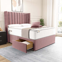 Prague Wingback Divan Bed