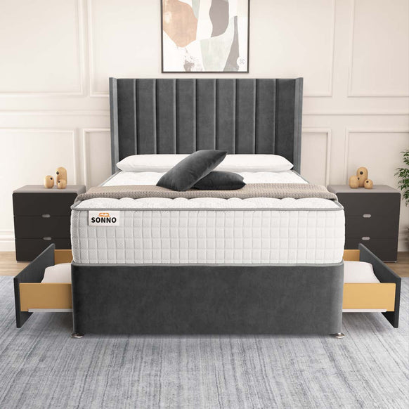 Prague Wingback Divan Bed