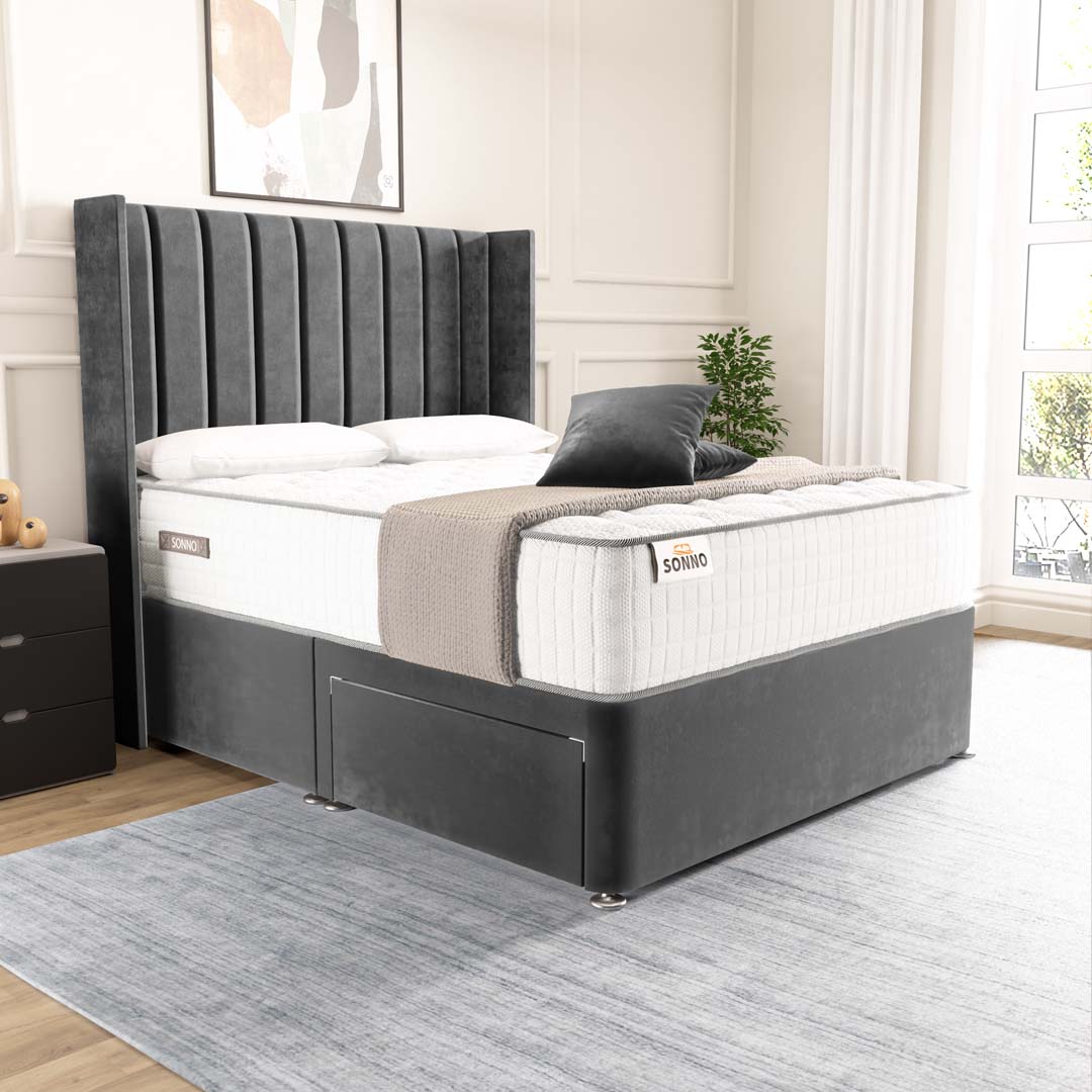 Prague Wingback Divan Bed
