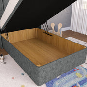 Prague Kids Wingback Ottoman Divan Bed