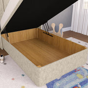 Prague Kids Wingback Ottoman Divan Bed