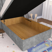 Prague Kids Wingback Ottoman Divan Bed