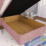 Prague Kids Wingback Ottoman Divan Bed