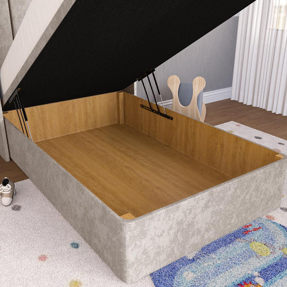 Prague Kids Wingback Ottoman Divan Bed