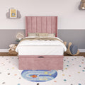 Prague Kids Wingback Ottoman Divan Bed