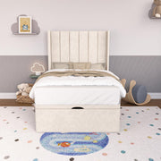 Prague Kids Wingback Ottoman Divan Bed