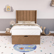 Prague Kids Wingback Ottoman Divan Bed