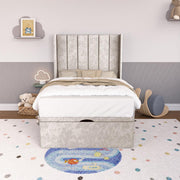 Prague Kids Wingback Ottoman Divan Bed